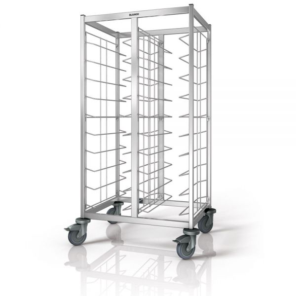 Tablett-Abräumwagen "TAW 20 EN" - 2 x 10 Einschübe
