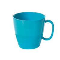 DURABEL / BISTRO Tasse bzw. Henkelbecher Ø 8,1 x 7,9 cm - Inhalt 23 cl, PBT-Kunststoff - hellblau href=