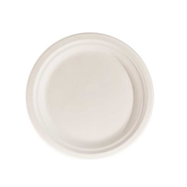 GREENHORN Zuckerrohr-Teller Ø 22 cm, rund (50 Stück)