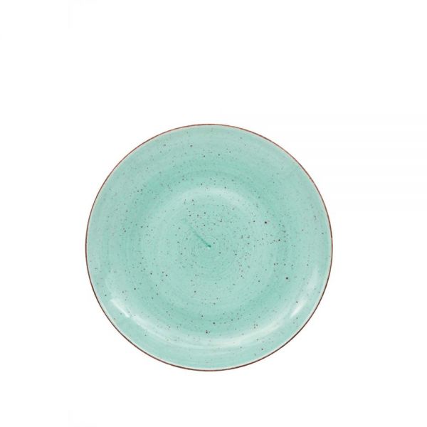 VINTAGE Coupteller Ø 19 cm - Aquamarin