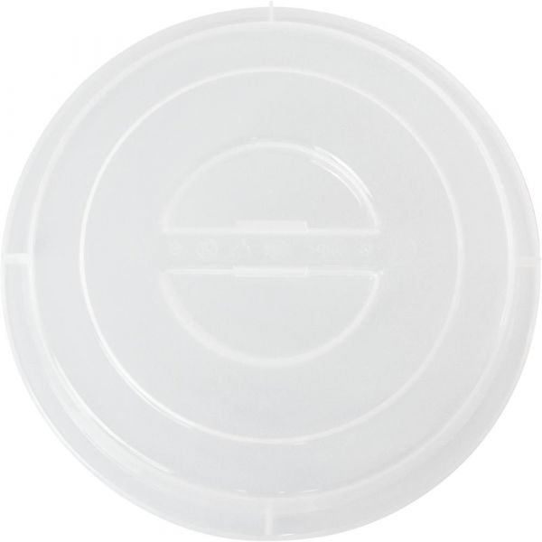 EURO Domdeckel Ø 24 x 4 cm - Transparent (PP)