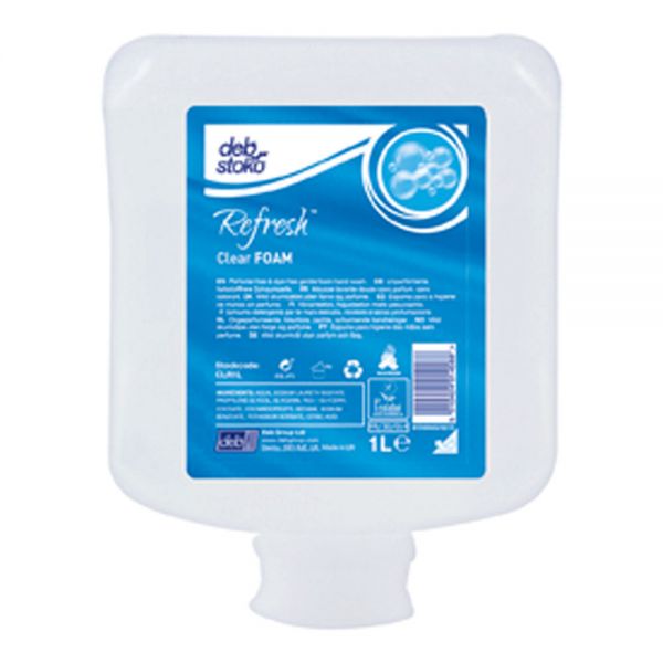 Schaumseife "Refresh Clear FOAM" - 1 L-Flasche