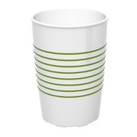 Trinkbecher M830 - 25 cl - Weiß - Grün href=