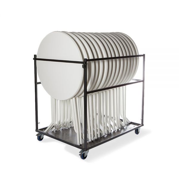Transportwagen für Stehtische - 127 x 97 x 120 cm
