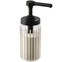 DISPENSA Dosierspender mit Längsstreifendekor - 1 l - Ø 10 x 27 cm href=