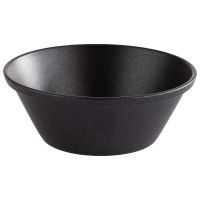 Dipschälchen  - (Ø 6 x 2,5 cm - 0,04l) -  Edelstahl - Schwarz (6 Stück) href=