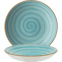 AURA Teller, tief - Ø 25 x  5 cm - Aqua href=
