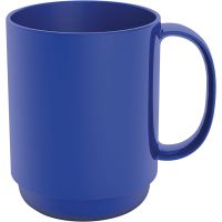 MODELL 510 Henkelbecher 38 cl - Ø 7,9 x 10 cm - Blau (PP) href=