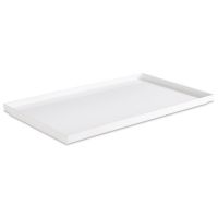 ASIA PLUS Buffettablett GN 1/1 - 53 x 32,5 x 3 cm, Melamin - Weiß href=