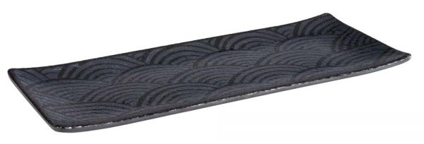 DARK WAVE Platte 29 x 12 cm - Melamin