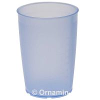 MODELL 805 Becher 250 ml - Ø 7,3 x 10 cm - Blau-Transparent (PP) href=