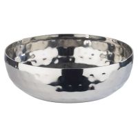 INOX Mini-Schüssel - Edelstahl gehämmert - Ø 9,5 x 3 cm (Inhalt 150 ml) href=