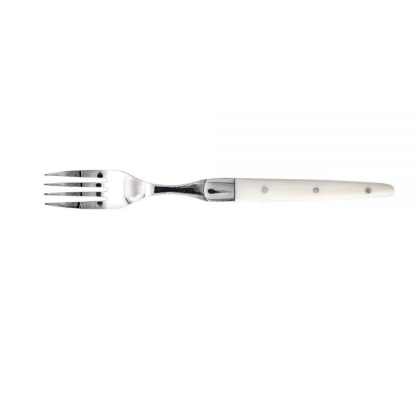 LA PLATA Pizza-/Steakgabel - 22 cm - Elfenbein