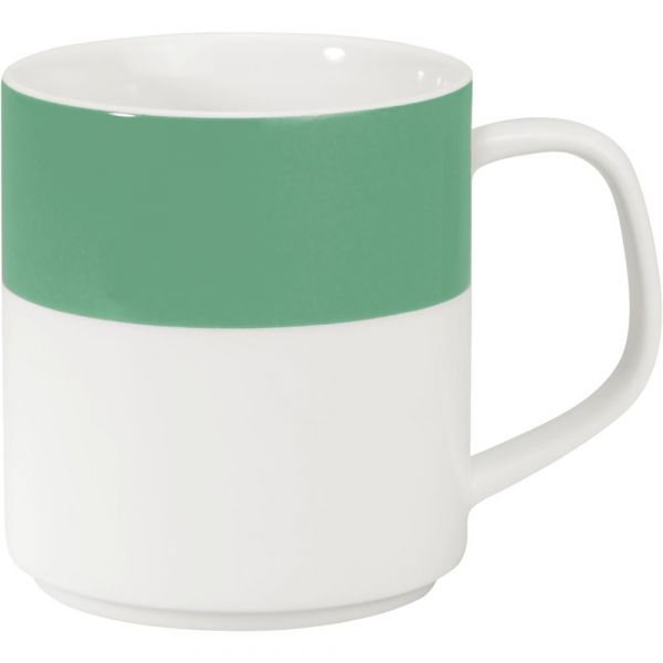 COLOURS Henkelbecher - 32 cl (stapelbar) - (Ø 8 x 8,7 cm) - Petrol