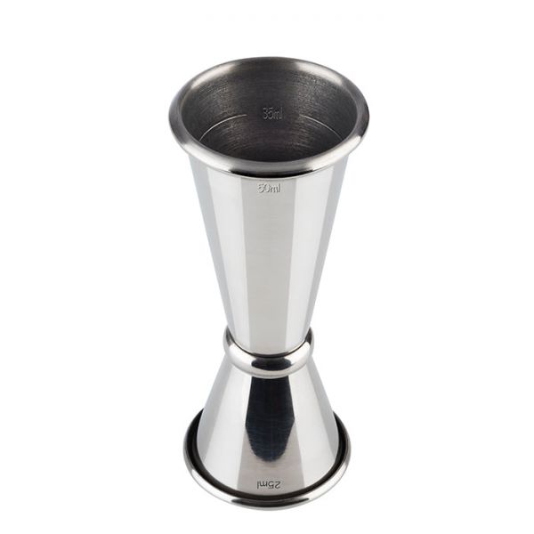 Barmaß Jigger - Ø 4 x 11 cm (25/50 ml) Edelstahl