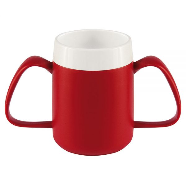 MODELL 815 - THERMO Ergobecher Vital 20 cl - Rot-Weiß (PP)