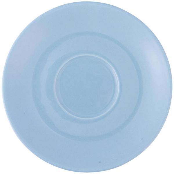 NANA Cappuccino-Untertasse - (Ø 16,3 cm) - Hellblau