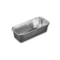 Alu-Leberkäsform - Inhalt 655 ml - 201 x 89 x 81 mm href=