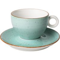 VINTAGE Milchkaffee-Obere 28 cl - Aquamarin href=