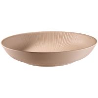 NERO Schale - 0,8 l - Ø 22,5 x 4,5 cm - Melamin - Beige href=