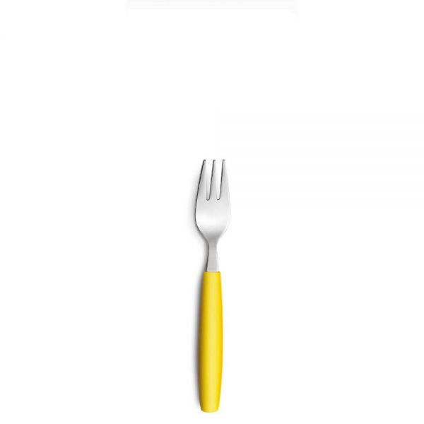 PIXEL Kuchengabel - 16,9 cm - Lemon