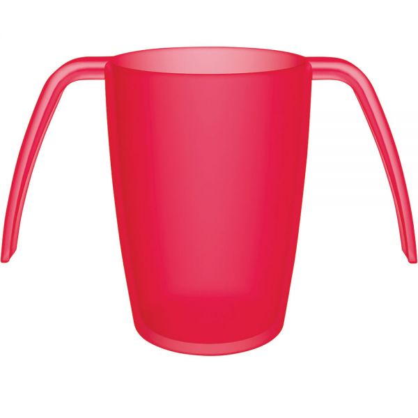 MODELL 816 - ERGO PLUS Trinkbecher 25 cl - Rot (PP, ohne Aufsatz)