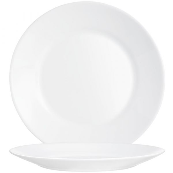 RESTAURANT Fahnenteller, Menü Ø 23,5 cm - weiß