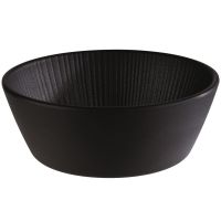 NERO Schale - 0,45 l - (Ø 15,5 x 5,5 cm ) - Melamin - Schwarz href=