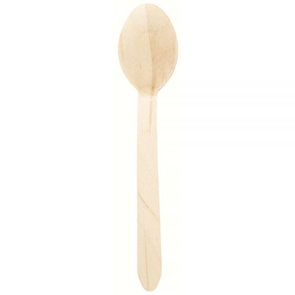 Holz-Löffel 16 cm (100 Stück)