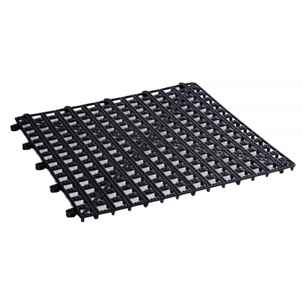 Barmatte - PP-Schwarz - 33 x 33 x 1,5 cm