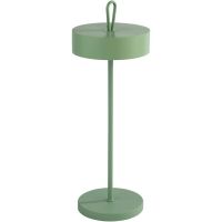 CLEO Tischleuchte - (Ø 12 x 30,5 cm) - Grün - Metall href=
