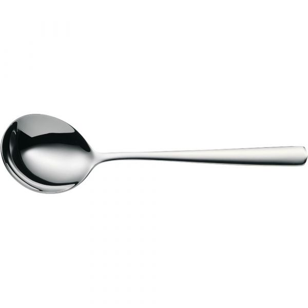 WMF BASE 18/10 Runder Suppenlöffel - 16,6 cm