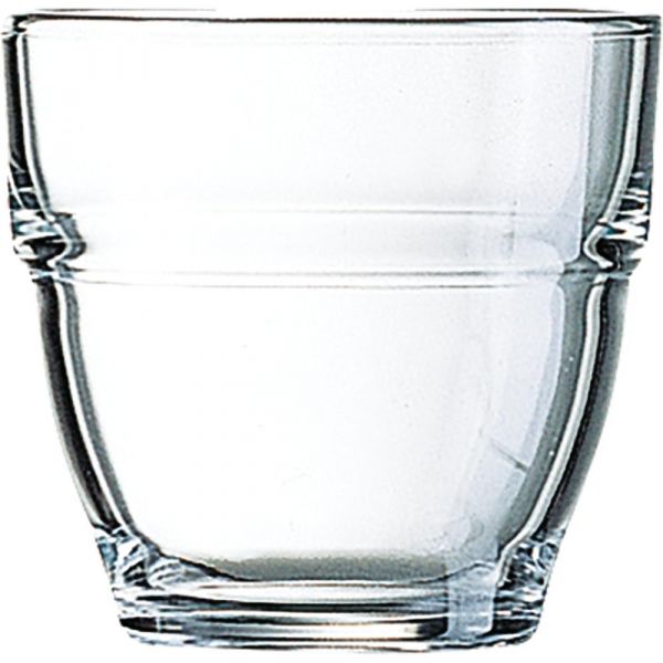 FORUM Trinkglas (stapelbar) - 16 cl - (Ø 7,3 x 7 cm) - ungeeicht