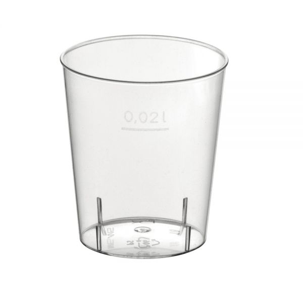 Schnapsgläser 2 cl - Ø 3,7 x 4,1 - Glasklar (30 x 40 Stück)