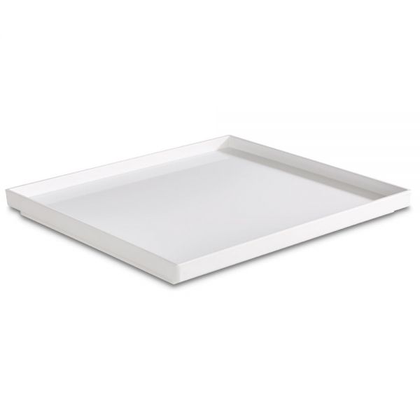 ASIA PLUS Buffettablett GN 1/2 - 32,5 x 26,5 x 3 cm, Melamin - Weiß