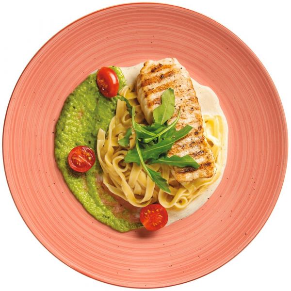 VALMERA Menüteller - (Ø 27 cm) - Lachs