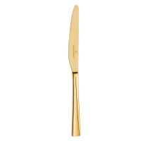 MONTEREY Tafelmesser, massiv, 23,2 cm - gold glänzend href=