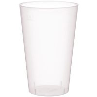 BASIC  Mehrweg Trinkbecher - geeicht /-/ 0,4 l - PP href=