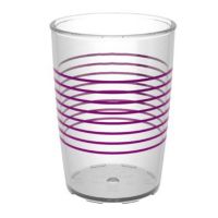 Trinkbecher M830 - 25 cl -  Transparent - Brombeere href=