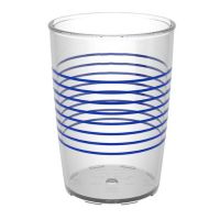 Trinkbecher M830 - 25 cl -  Transparent - Blau href=