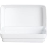 RESTAURANT Stapelschale, plan - 17,5 x 11,5 cm - Inhalt 42 cl - Weiß href=