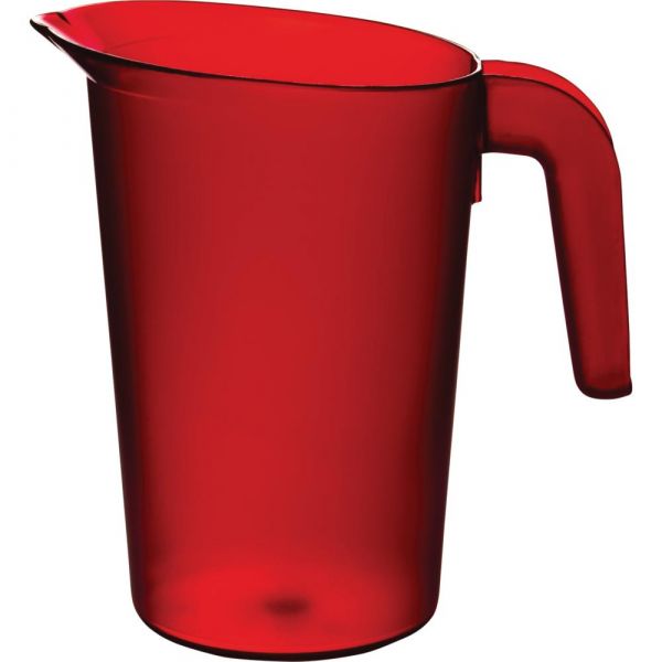 FROSTI Kunststoffkrug 0,5 Liter - Rot (PET-G)