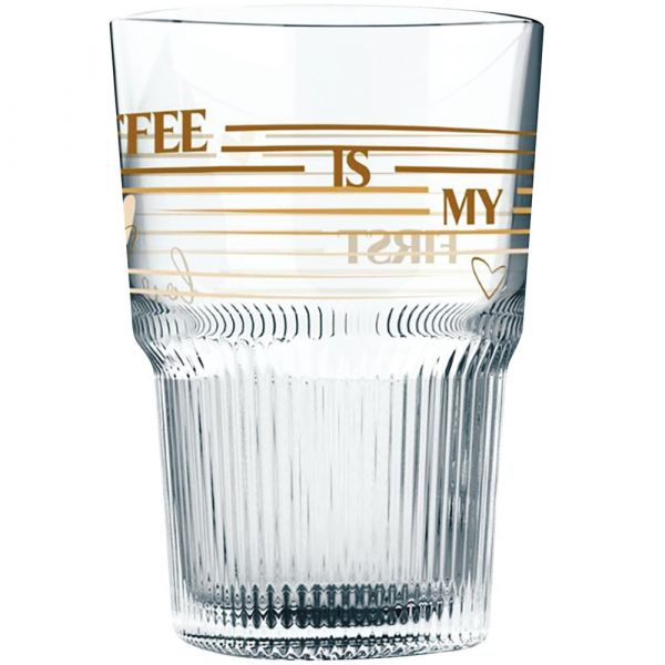 STARLINE Latte Macchiato Glas - 35 cl - (Ø 8,5 x 12 cm)
