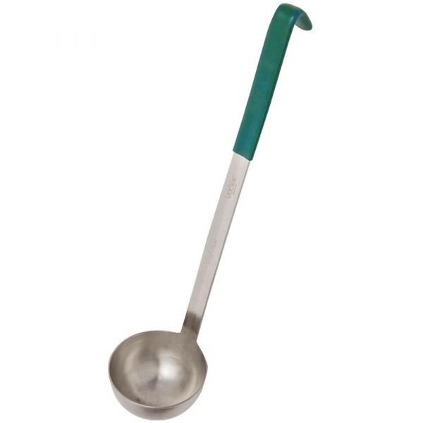 Schöpfkelle Ø 9 cm - 180 ml (Stiel 31,5 cm - Grün)