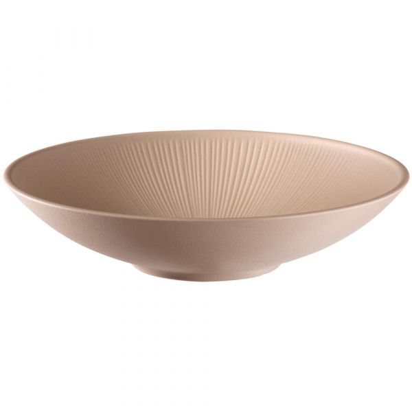 NERO Schale - 2,2 l - Ø 30 x 7 cm - Melamin - Beige