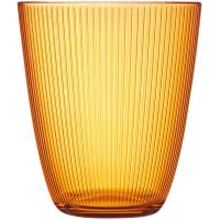 CONCEPTO STRIPY Trinkglas - 31 cl - (8,6 x 9,6 cm) - Gelb href=