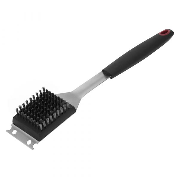 Grillbürste 38,5 cm mit Schaber