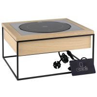 VALO Induktionsstation-Set (4-teilig) - (Ø 24 cm) - Eiche href=