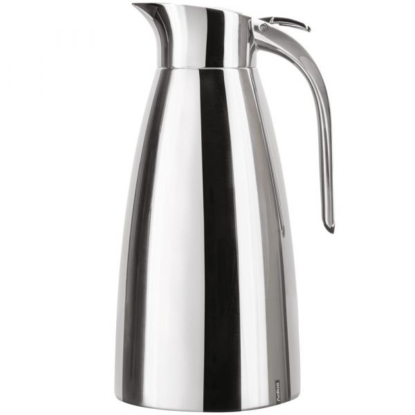 DIAMANT Edelstahl-Thermokanne mit Klappdeckel - 1 L
