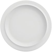 MODELL 503 Fahnenteller, Menü- Ø 22,2 cm - Weiß (Melamin) href=